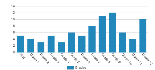 Pacific Academy Student By Grade Pacific Academy Student By Grade