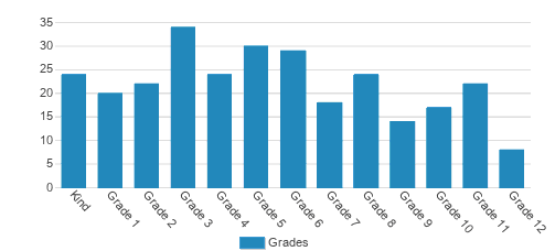 Regents School of Charlottesville Student By Grade Regents School of Charlottesville Student By Grade