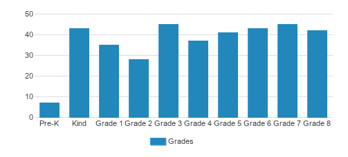 Allen-Stevenson School Student By Grade 