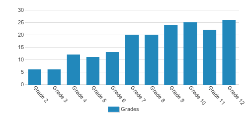 Town & Country School Student By Grade 