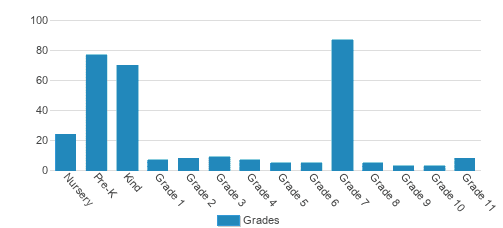 schooltest school 7 Student By Grade 