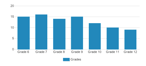 The Peak School Student By Grade 