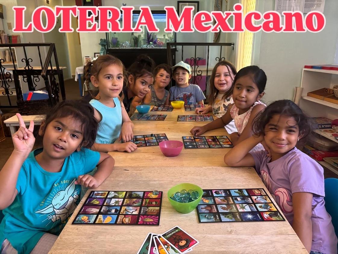 Desert Sky Montessori Photo - Learning happens many ways! Games make it fun. Experiments make us think and draw conclusions as well as open our minds to wonder why and how. Math is more than just numbers ! Learning to read opens our minds to the world around us! Friendships make the learning journey fun and bond us together as one family.