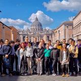 Living Wisdom School Of Palo Alto Photo #18 - Living Wisdom High School students during a class trip to Rome, exploring history, culture, and world traditions together.