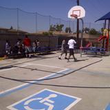 Carson Christian School Photo #3 - Our campus includes a full basketball court and colorful, safe, padded playground.