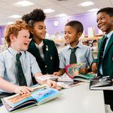 St. Richard's Episcopal School Photo #8 - Our students are taught reading using a phonetic approach and best practices. Dragons love to read!