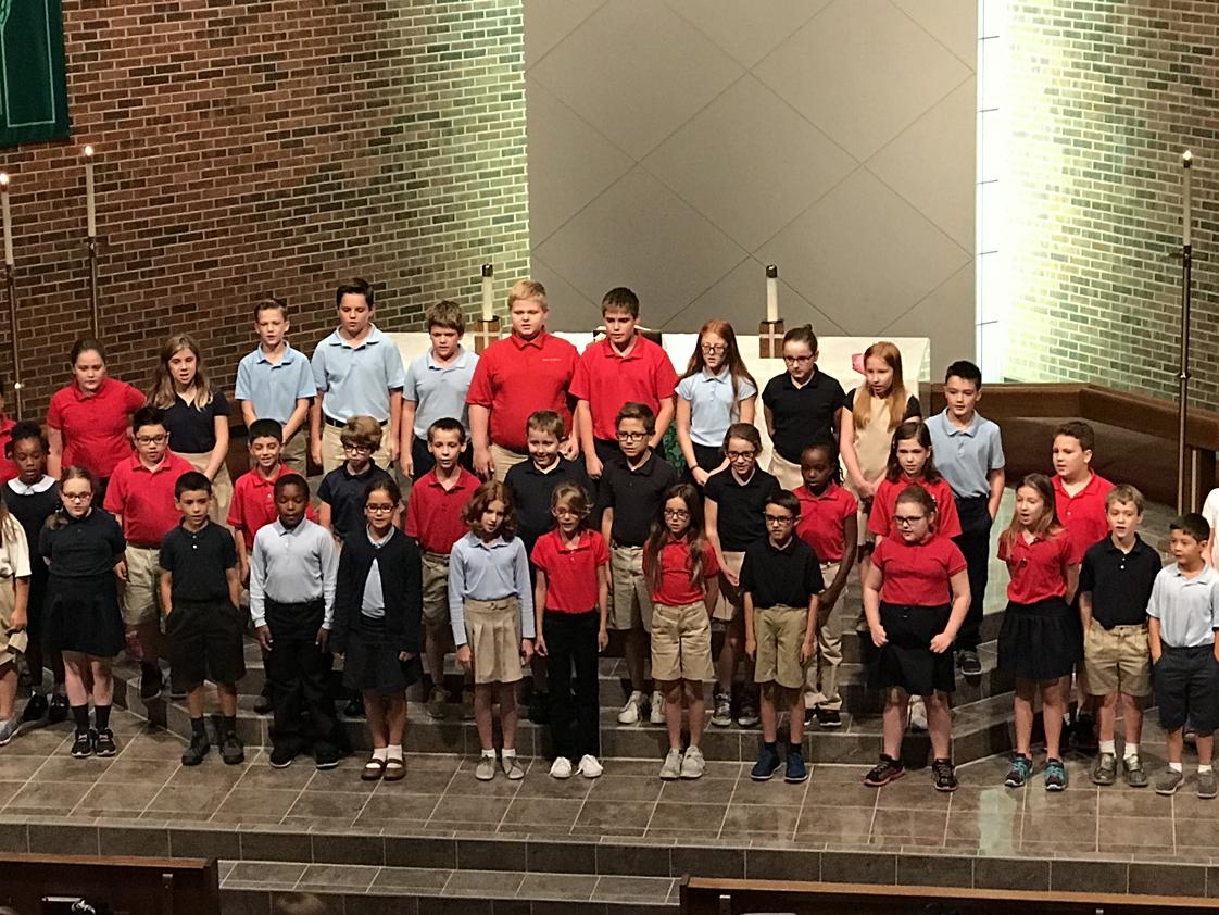 Hope Lutheran School Photo - 5th-8th grade choir