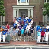 Sayre School Photo #1 - Seniors on the steps of Old Sayre