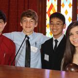 Trinity Lutheran School Photo #5 - Students in grades 6-8 travel to the Old State Capitol to debate bills, pass laws, and serve as "elected officials" during Youth Legislature sessions.