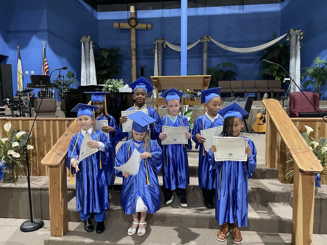 Oasis Of Love Christian Academy Photo #1 - 2021/22 Kindergarten graduating class