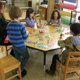 Evergreen Montessori School Photo #2 - Art is a fundamental part of the curriculum as is music, cooking, PE, Spanish and library.