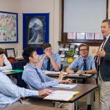 Georgetown Preparatory School Photo #9 - Our excellent faculty includes 63 instructors. With an average tenure of 13 years at Prep, the faculty ranges from veterans with more than 50 years of service to those beginning their teaching careers. Of the 63 instructors, 86% hold an advanced degree.