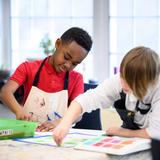 Gilman School Photo #6 - The arts program at Gilman encourages boys to explore art through various media. It encourages students of all ages to appreciate art, think creatively, observe the world around them, and, no matter their artistic skill, understand how artists create illusions of light, space, and emotion in their work.
