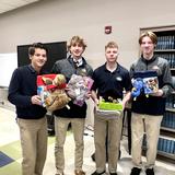 Perry Hall Christian School Photo #8 - Each year, many students in our high school work on a Toys for Tots project. Entirely student-led, students collect donated items, then work in a local distribution center to help the toys get to their final location.