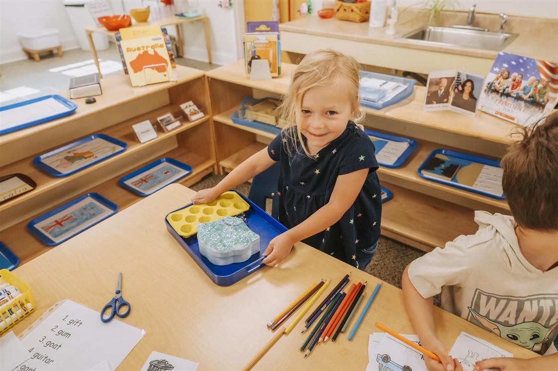 Bay Farm Montessori Academy Photo - Our Children`s House preschool/pre-k, kindergarten classrooms accommodate children in mixed-age classrooms that provide a safe, stimulating, nurturing, educational, and social foundation for future success.