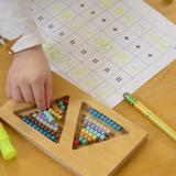 King's Wood Montessori School Photo - Montessori Math: Colored Beads