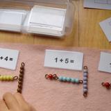 King's Wood Montessori School Photo #4 - Montessori Math: Teen Beads - Addition