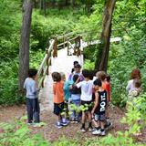 Inly School Photo #9 - Students explore our Outdoor Classroom with 4-acre nature reserve and Discovery Trail.