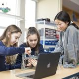 Nashoba Brooks School Photo #2 - Middle School students building a robot