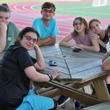 Riverview School Inc Photo #3 - Students spend time outside hanging out and watching sporting events.