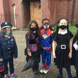 St. Mary Of The Assumption School Photo #1 - Safely enjoying a Halloween Parade!