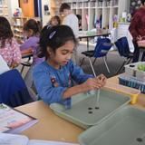 The Sage School Photo #8 - Lower School Students doing a hands-on science experiment.