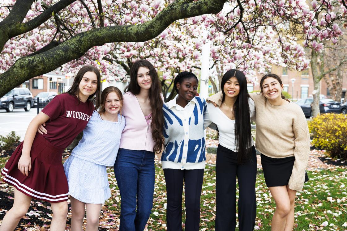The Woodward School Photo - The Woodward School is a supportive community where girls are celebrated for exactly who they are. We don't expect her to change who she is to fit in. We change the environment so she can thrive, equipping every girl with the confidence to forge her own path.
