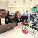 Ursuline Academy Photo #9 - Our students can explore electives in computer programming, robotics, music, art and design, forensics and psychology, among others!