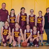 St. John's Lutheran School Photo #9 - Coach B. and Coach Z. with the ladies of the Varsity Basketball team in the winter of 2015.