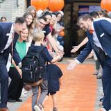 Legacy Christian Academy Photo #21 - Our Orange Carpet tradition celebrates the start of a new school year by welcoming students with encouragement, excitement, and a reminder that they are part of the Legacy family.