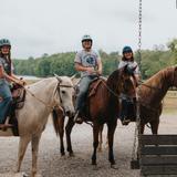 French Camp Academy Photo #9 - Recreational trail riding and 4-H competition is available for students interested in the FCA horse program.