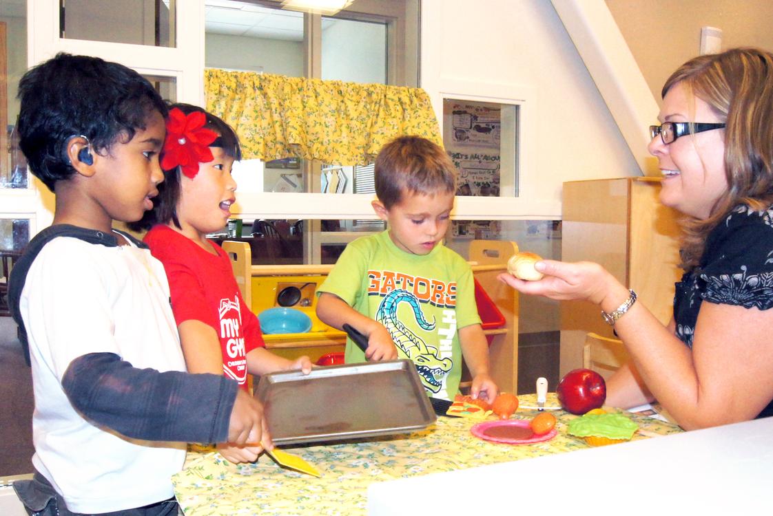 Central Institute for the Deaf Photo #3 - At CID, preschoolers receive a strong foundation in speech, language, literacy and social skills. Best practices from the mainstream combined with research-based learning through play create a foundation for success of our 3- to 5-year-olds.