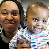 Central Institute for the Deaf Photo - CID audiologists evaluate hearing and fit babies with hearing aids.