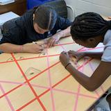 Marian Middle School Photo #2 - Students in math class