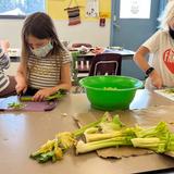 Kalispell Montessori Center Photo #2 - Cooking with students