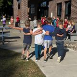 St. John Lutheran School Photo #10 - Happy St. John students strolling in from recess.