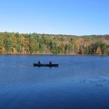 Hampshire Country School Photo #1 - Island Pond is regularly used for canoeing and fishing.