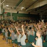 Atlantic Christian School Photo #6 - Elementary Chapel Worship time