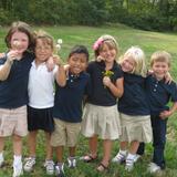 Cape Christian Academy Photo - Kindergarten students enjoy God's creation.