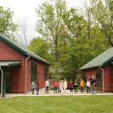 Far Brook School Photo #3 - Second Graders learn about rhythm while playing jump rope in the Courtyard during music class.