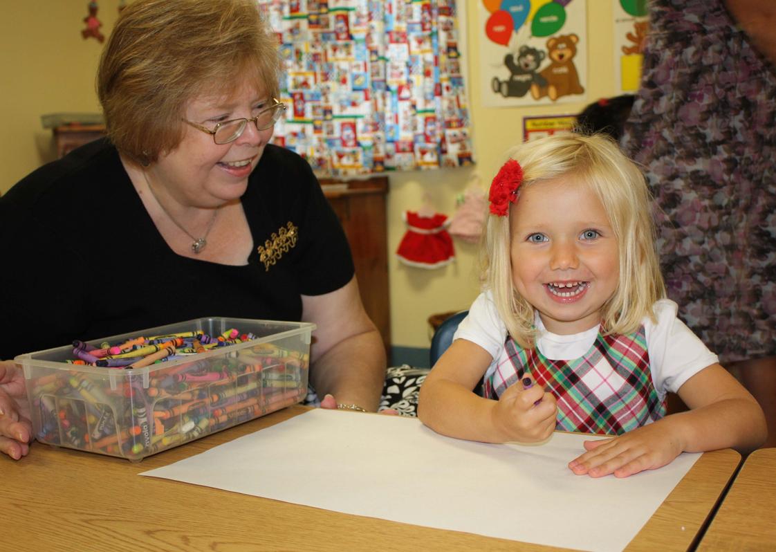 Friends School Mullica Hill Photo #1 - Our PreK program is for children ages 3 and up. We offer half-day and full-day options. We also offer Early Room and Extended Day for working parents. Our PreK students thrive with Teacher Nancy, who has been a long-time favorite teacher for years!