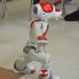 Harbor School Photo - Meet Sheldon our Robot.