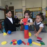 St. Nicholas School Photo #9 - Purposeful play is important on so many levels - exploring our world, sharing, problem-solving, and working together. Some our future engineers hard at work.