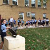 St. Teresa Regional School Photo #3 - The bell tolls for each class entering school on the first day.