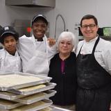 The Gramon School Photo - In our Culinary Arts program students learn about table service, dining room protocol and business operation for an overall introduction to the culinary arts and food services industry. The pre-vocational curriculum teaches the skills necessary for employment—generalizing learned skills to pre-vocational and functional tasks. Individualization is crucial, as students have a wide range of skill levels.