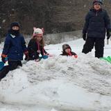 Young World Day School Photo #7 - One of the amazing things about Young World is we offer our students their needed outside playtime so they even go to recess in the snow!