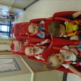 Medford Stokes Rd KinderCare Photo #6 - Going outside on the big red stroller!
