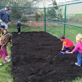 Wall KinderCare Photo #3 - Volunteer Gardening day at our Very own Organic Vegetable Garden!