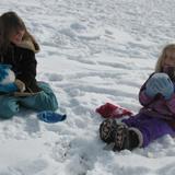 Little Earth School Photo - Winter on the playground!