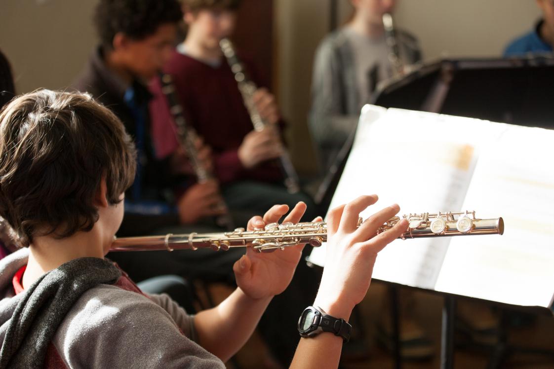 Santa Fe Waldorf School Photo - Music is taught in a Waldorf school not only for its own sake and the joy it engenders, but also because it brings a strong harmonizing and humanizing force into the student`s life, strengthening the will and capacities for the future.